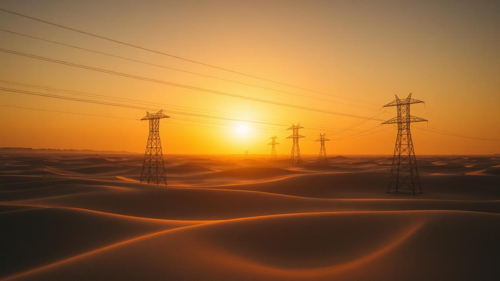 Power Distributor Saudi Arabia electrical grid